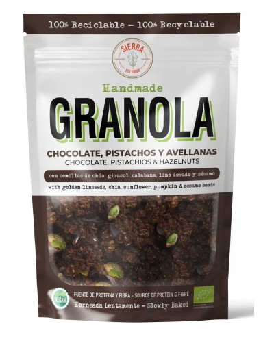 Granola de Chocolate, Pistachos y...