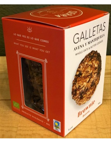 Galletas de Avena y Brownie 180 Gr (Sierra Ecofoods)