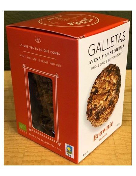 Galletas de Avena y Brownie 180 Gr (Sierra Ecofoods)
