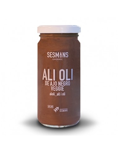 Salsa Ali Oli de Ajo Negro Veggie 240...