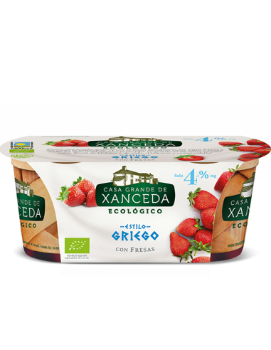 Yogur Griego con Fresas 2 x 125 Gr...