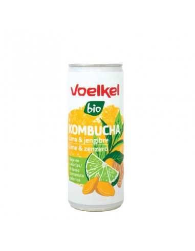 Kombucha Lima y Jengibre Lata 250 Ml...