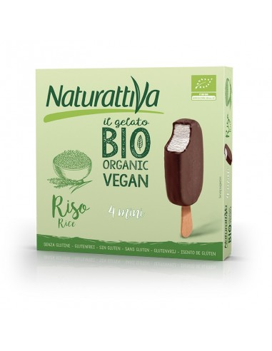 Helado Vegetal de Arroz con Cobertura...