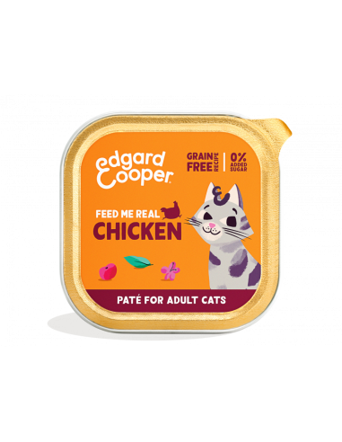 Tarrina para Gato Adulto de Pollo con...