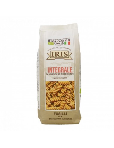 Fusilli de Trigo Integral 500 Gr (Iris)