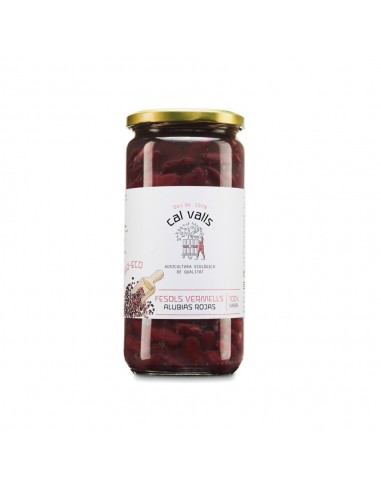Alubia Pinta Roja 660 Gr (Cal Valls)