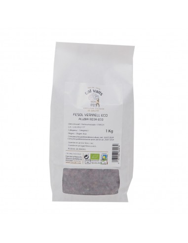 Alubia Roja, 1 Kg (Cal Valls)