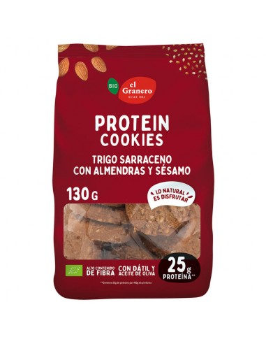 Cookies Protein Almendra y Sésamo 130...