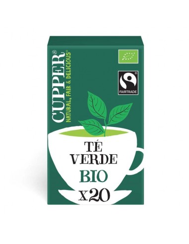 Té Verde, 20 Bolsas (Cupper)