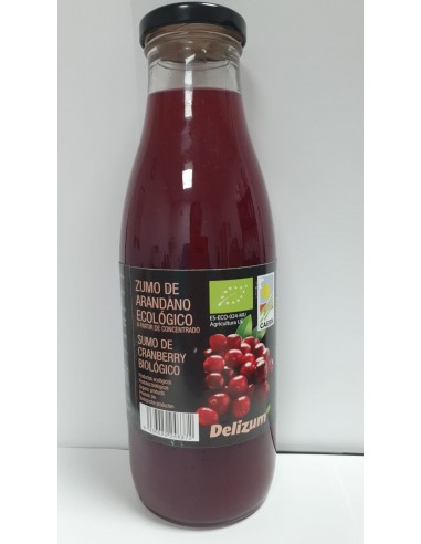 Zumo de Arándano Rojo, 750 Ml (Delizum)