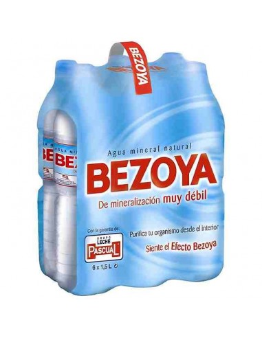 Agua Mineral, Pack 6 x 1,5 L (Bezoya)