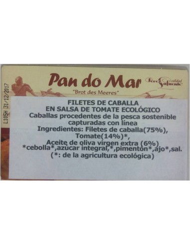 Filetes de Caballa en Salsa de Tomate...